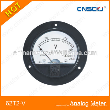 2014 hot 62T2-V round analog voltmeter panel meter